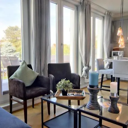 Apartment Strandvogt - Wunderschöne Ferienwohnung Mit Parkettboden Und Sonnenbalkon Wangerooge
